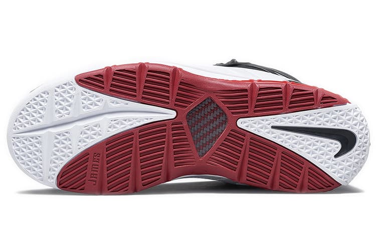 Nike Lebron 3 QS Home Cow Lightweight High Black White Red