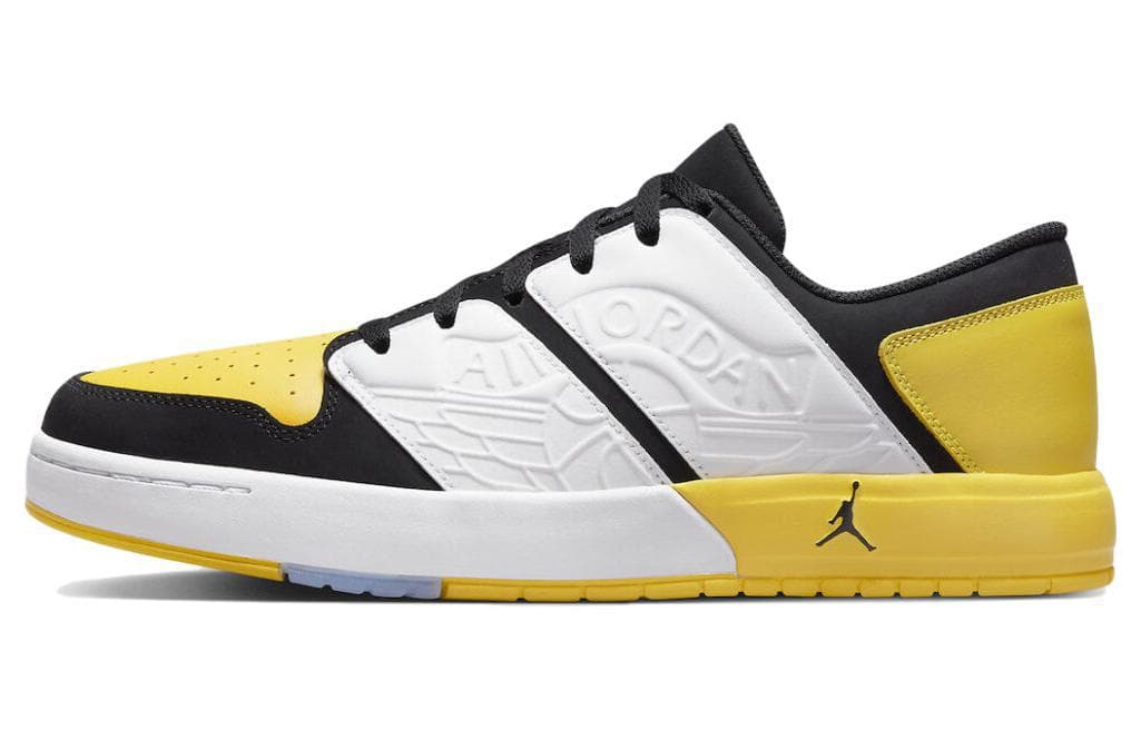 Jordan Nu Retro 1 Black Tour Yellow White
