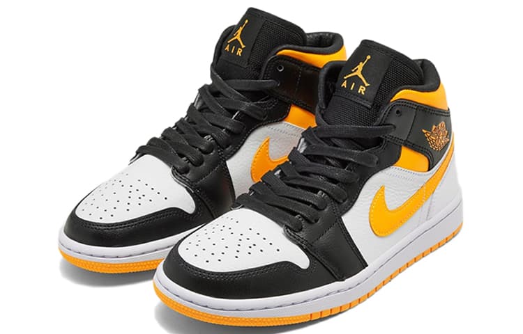 Jordan Air Jordan 1 Mid Se High Vintage Black Yellow