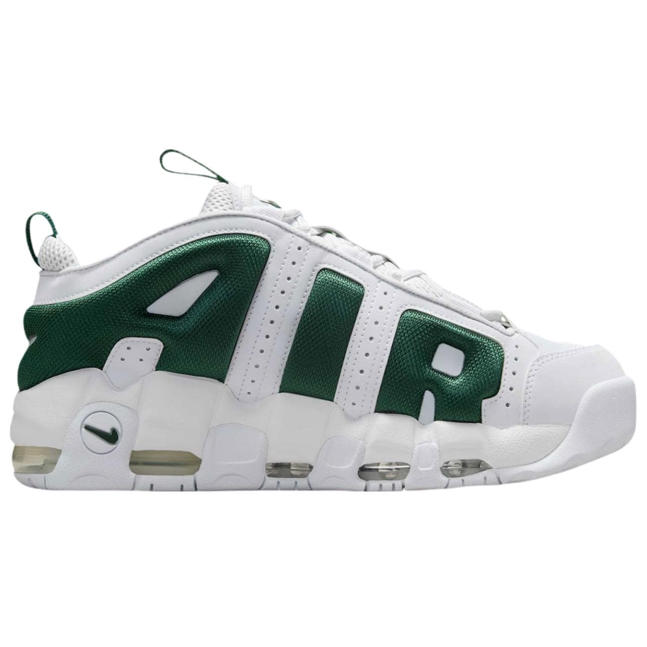 Nike Air More Uptempo Comfortable White Green