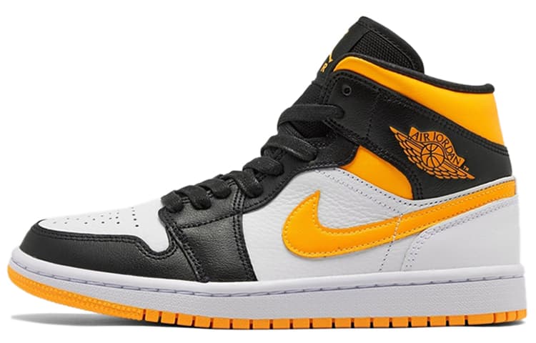 Jordan Air Jordan 1 Mid Se High Vintage Black Yellow