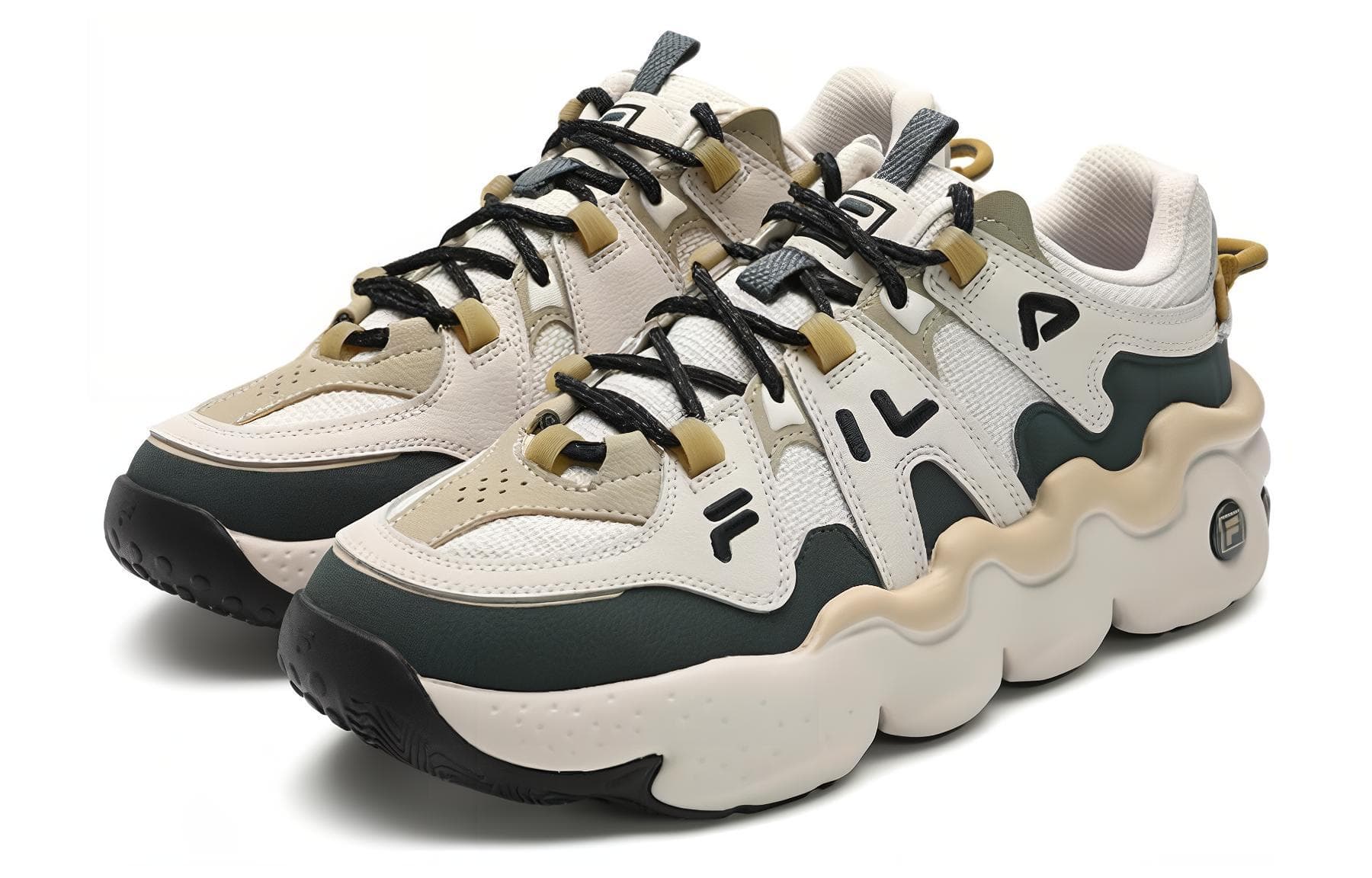 FILA High Vintage Yellow White