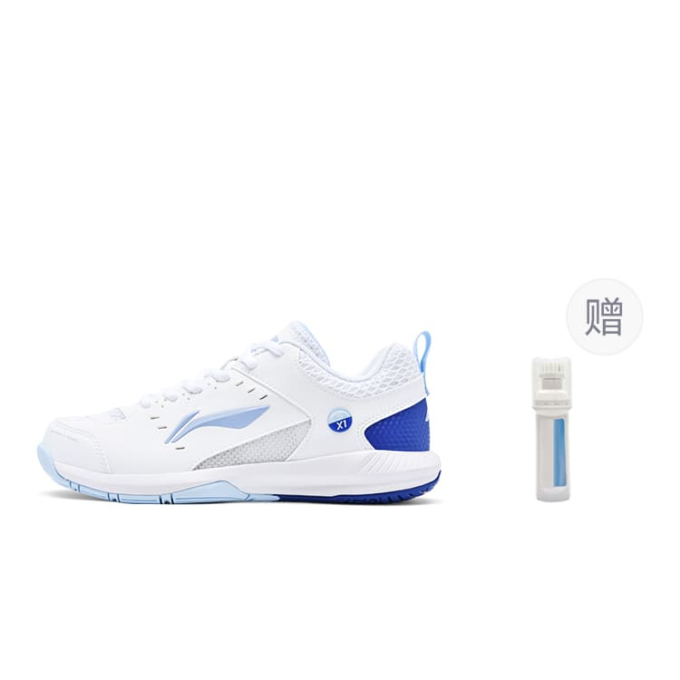 Li Ning Rocket Shoe 2.0 Badminton White Blue
