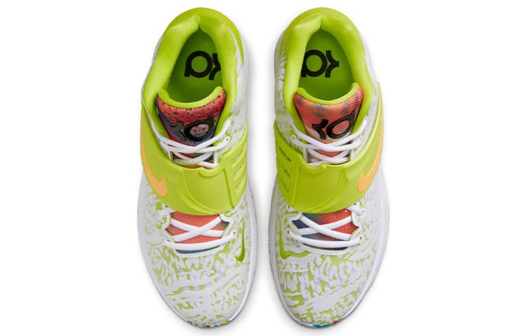 Nike KD 14 EP 'Cyber' Mid White Green Asian Version