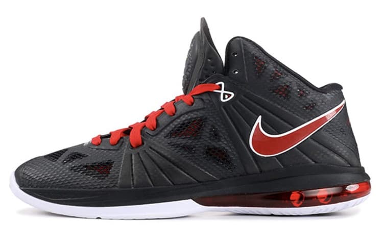 Nike LeBron 8 Ps White/Black/Red 40