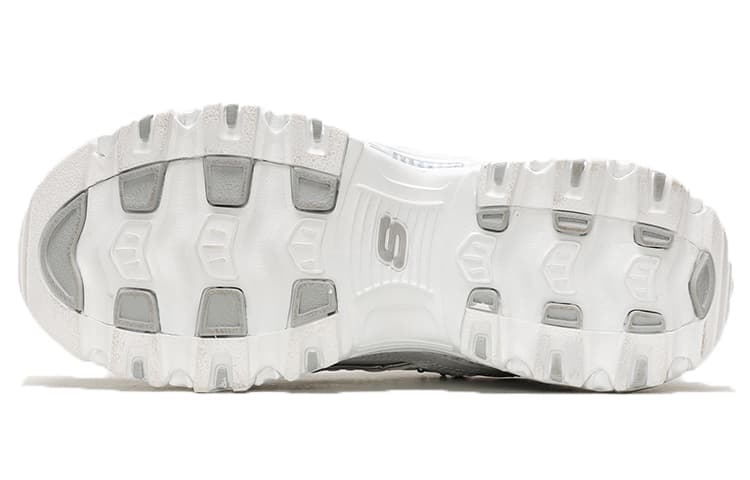 Skechers D'Lites Glamour Feels Low/Dad Gs White
