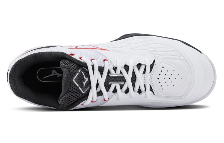 Wave Fang Mizuno 2 Wide 'White Radiant Red Ebony'
