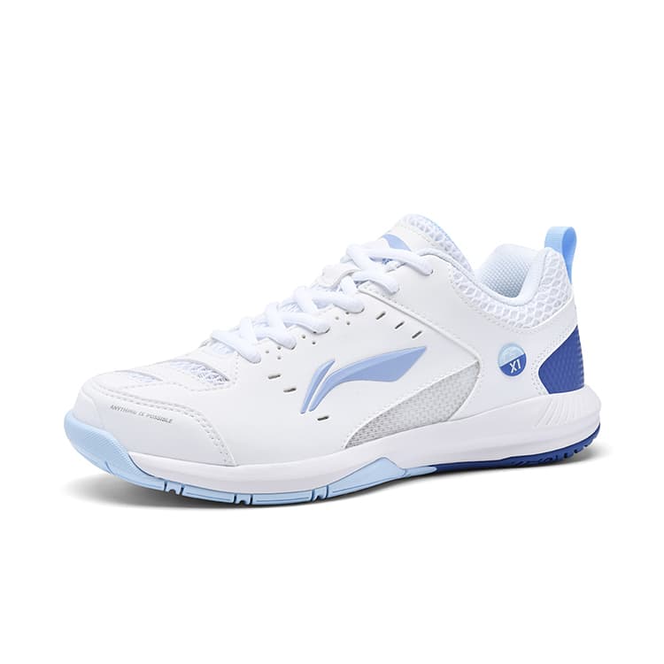 Li Ning Rocket Shoe 2.0 Badminton White Blue