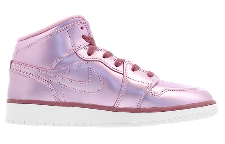 Air Jordan 1 Mid Se 'Pink Rose' Gs