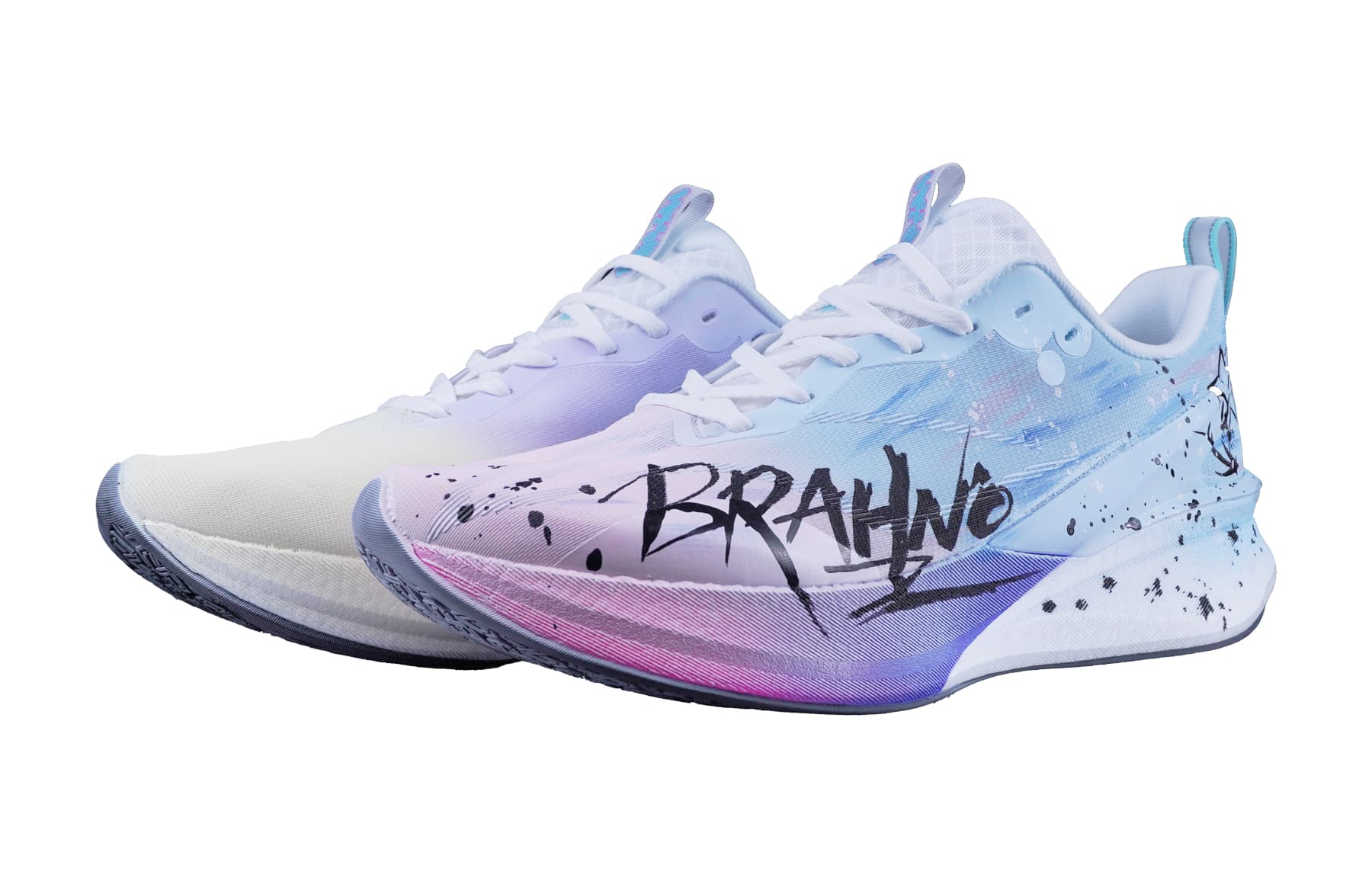 Li Ning Red Hare 8 Pro Mismatched Blue Purple