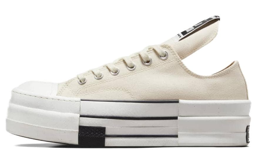 Chuck 70 Rick Owens x Chuck 70 Drkshdw Dbl Drkstar Converse 'Natural Ivory'