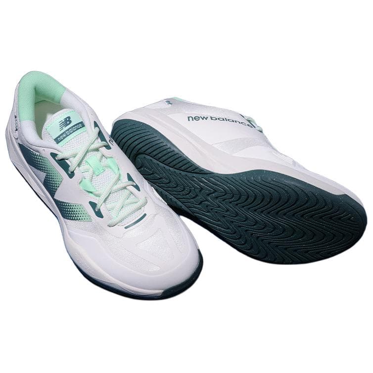 New Balance NB 796 Resistant, Resistant, Breathable Tennis White Green