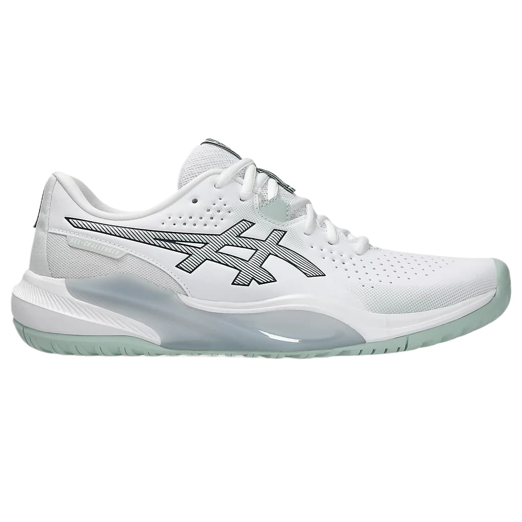 ASICS GEL CHALLENGER 15 Synthetic Leather, Textile Breathable Tennis White