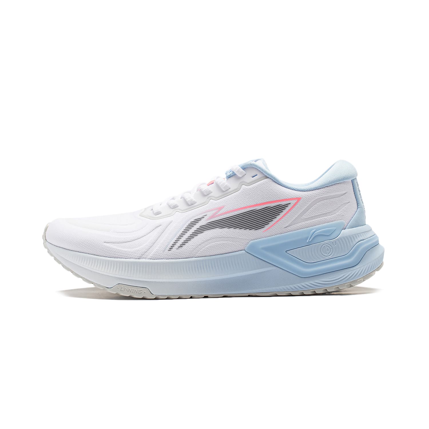 Li Ning YueYing 3.0 Breathable LIGHT FOAM ULTRA Technology Sprint White Blue