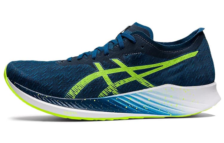 ASICS Magic Speed Mako Blue Hazard Green