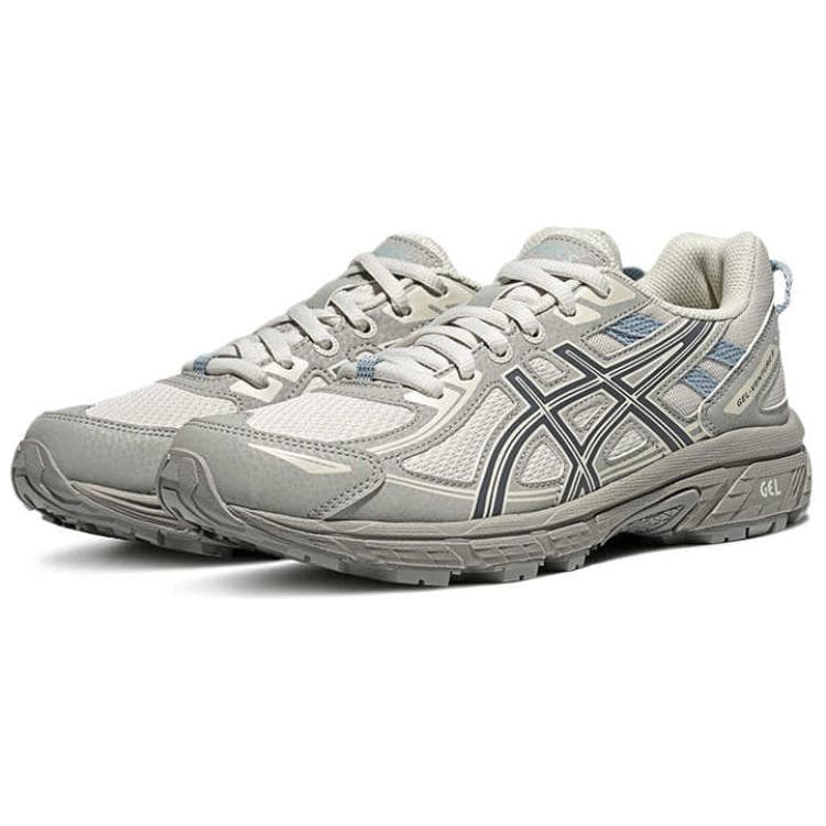 ASICS Gel Venture 6 Breathable Trail Gray White