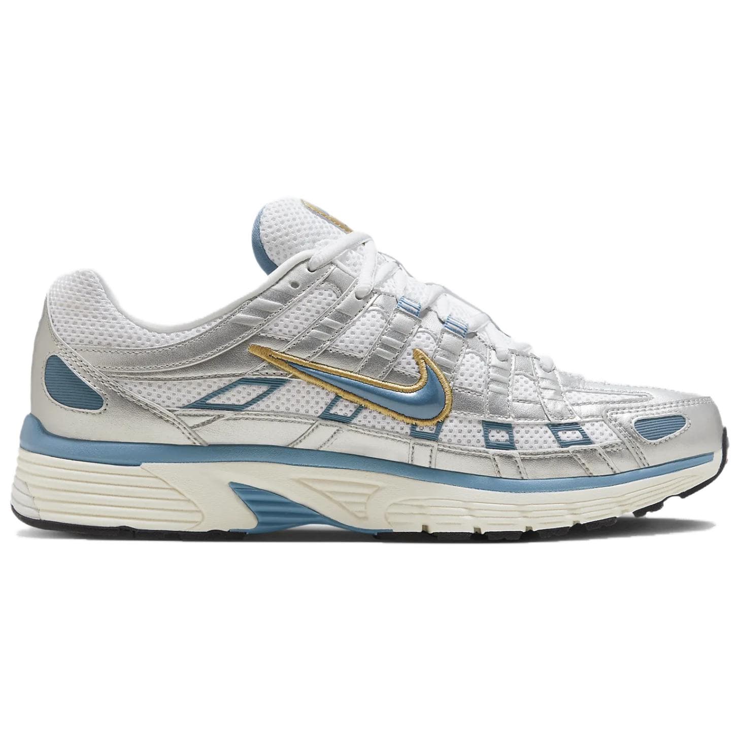 Nike P 6000 Metallic Silver Aegean Storm