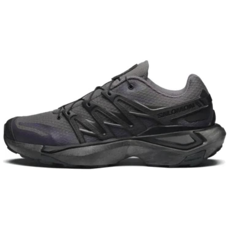 SALOMON XT PU.RE ADVANCED Comfortable Lowtop Gray Black