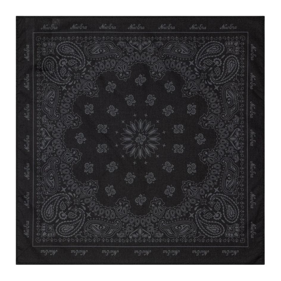 New Era Cotton Headwraps Black Black