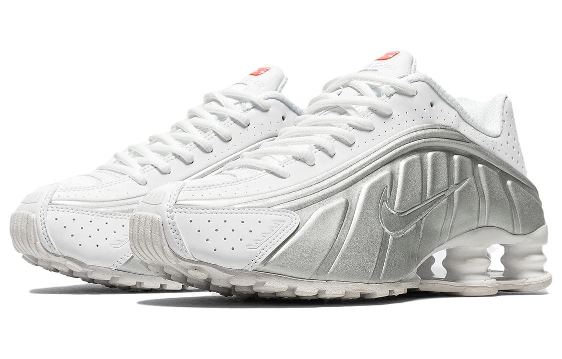 Nike Shox R4 City Commuting White Silver