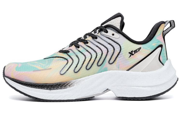 XTEP Speeding 3.0 Mesh Beige Green Purple