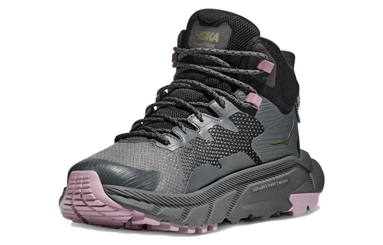 HOKA ONE ONE Trail Code Gore Tex Black Castlerock