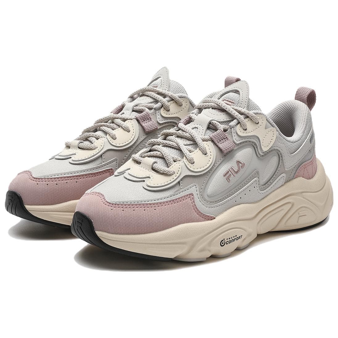 FILA MARS 1S+ Trail City Commuting Gray Pink Purple