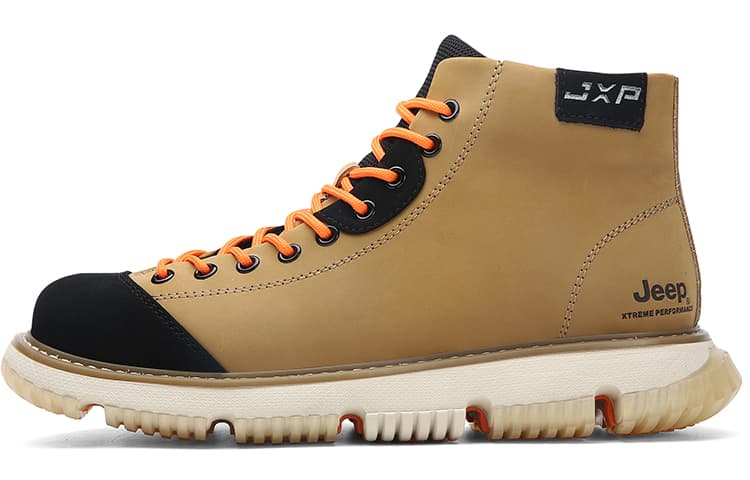 Jeep Ankle Length Outdoor Yellow Gold
