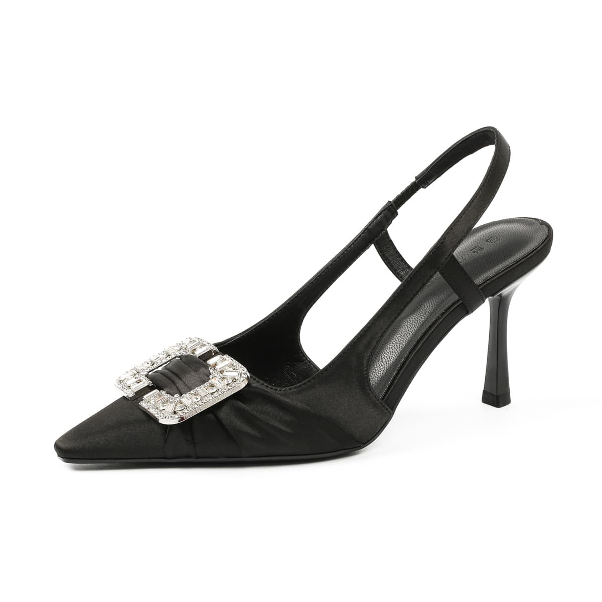WALIBU Slim Heel 8cm Black