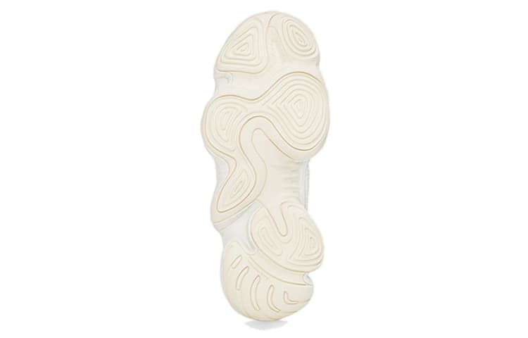 Adidas Originals Yeezy 500 Bone White Mesh, Synthetic Chunky Bone White