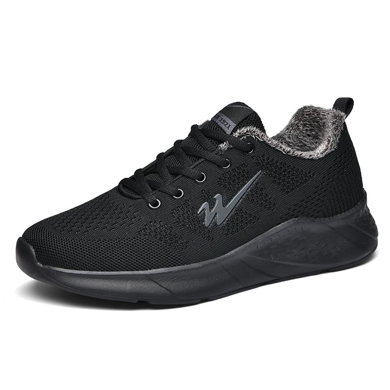 Binary Comfortable Resistant, Thermal Fleece Lined Sports Black Gray