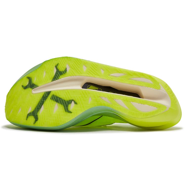 361° Furious Future 2.0 Breathable Carbon Plate Marathon Racing Neon Solar Yellow