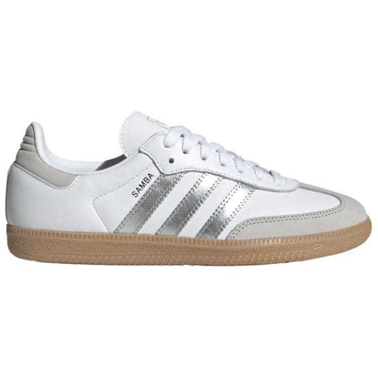 Adidas Originals SAMBA OG German Army Trainers White Silver