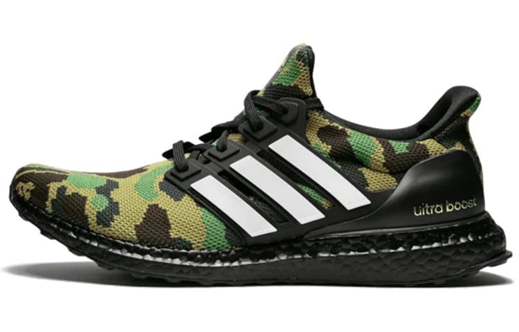 UltraBoost A Bathing Ape x UltraBoost Adidas 4.0 'Green Camo'