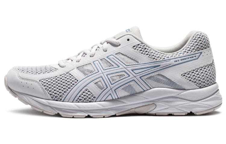 ASICS Gel Contend 4 Textile, Synthetic Breathable Gray Blue 47