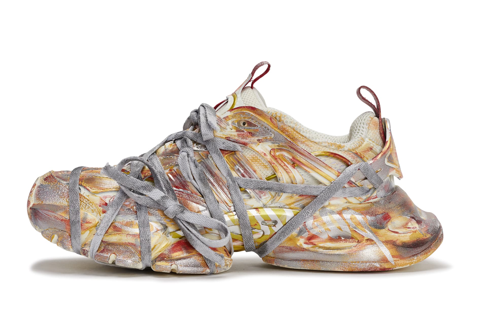 Adidas XLG RUNNER DELUXE Red Yellow Silver