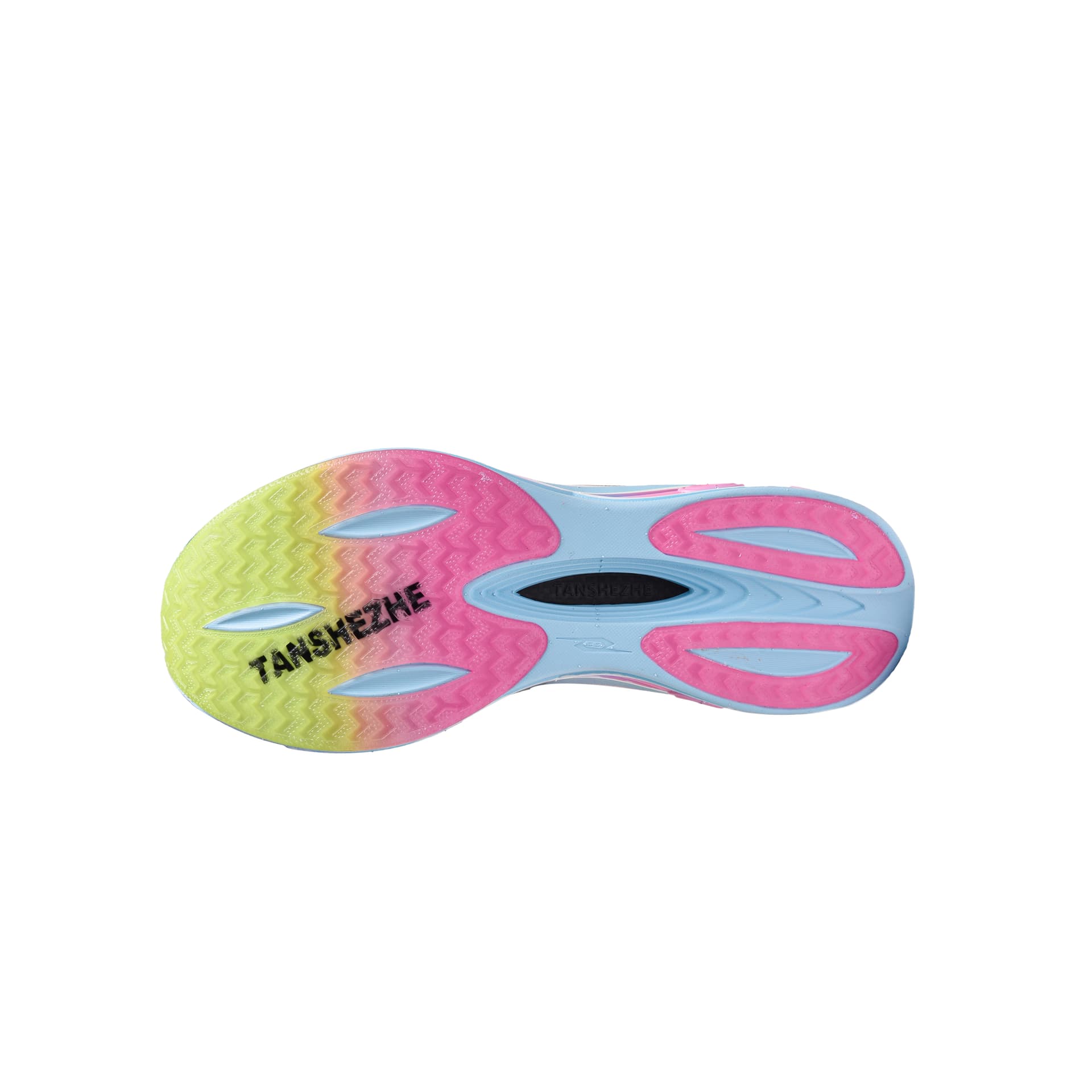 TANSHEZHE x AILIXIERLIANMING Breathable Full Length Carbon Plate White Pink