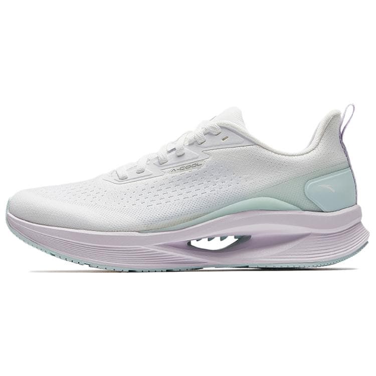 Anta White Purple Green