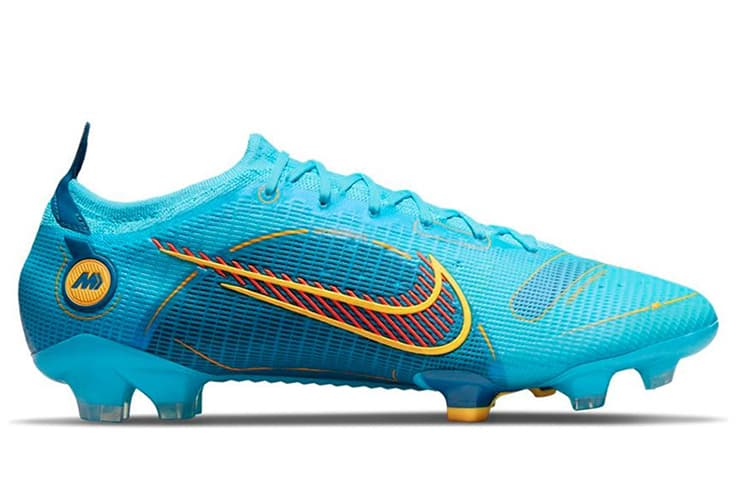 Nike Mercurial Vapor 14 FG Firm Ground Breathable Coverage Soccer Lake Blue