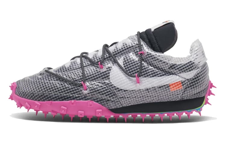 Nike X Off White Waffle Racer 'Fuchsia'