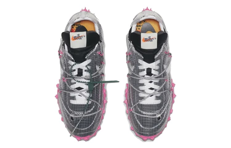 Nike X Off White Waffle Racer 'Fuchsia'