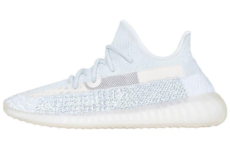 Adidas Originals Yeezy Boost 350 V2 Baby's Breath, Ice Blue 'Cloud White Reflective'