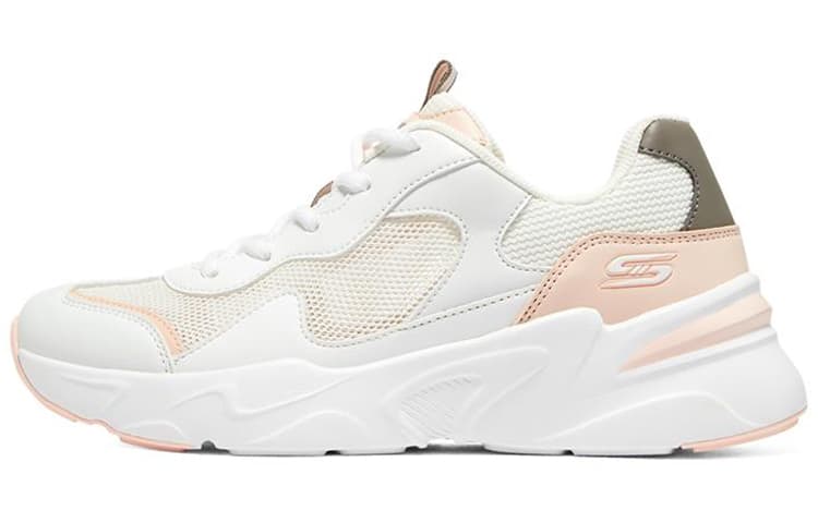 Skechers BOBS BAMINA Textile, White Pink