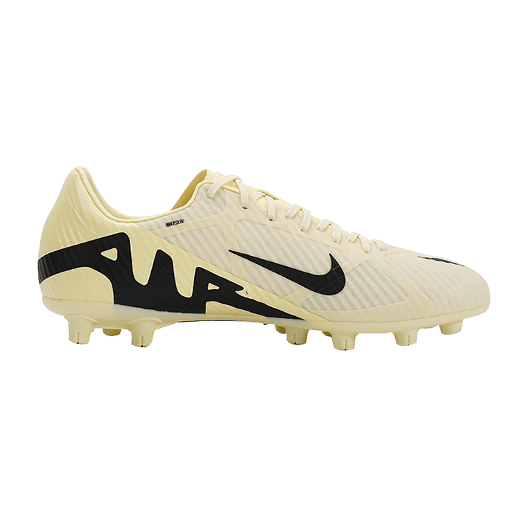 Nike Mercurial Vapor 15 Academy Hard Ground Soccer Cleats 'Lemonade Black'