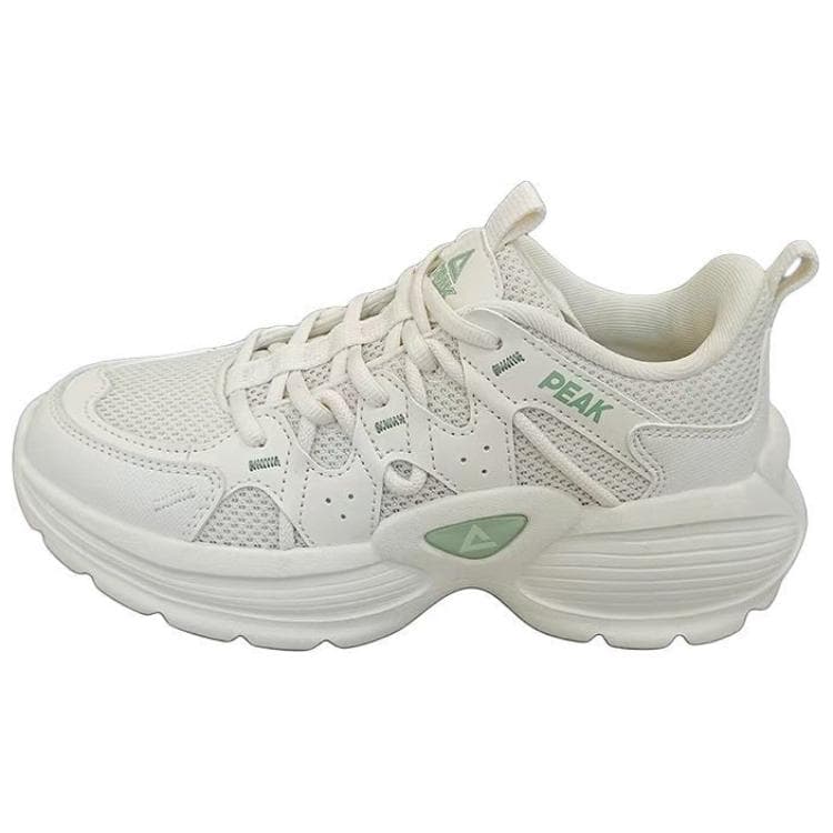 PEAK Comfortable Breathable Cushioning, White Green