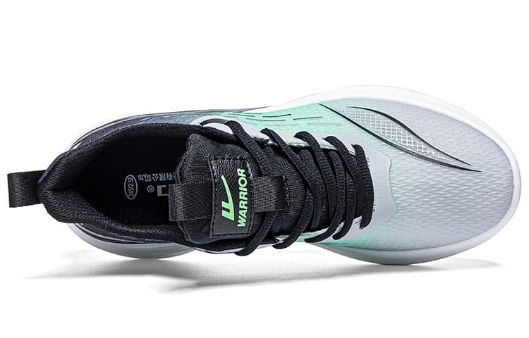 WARRIOR Students' Breathable Lightweight Black Green