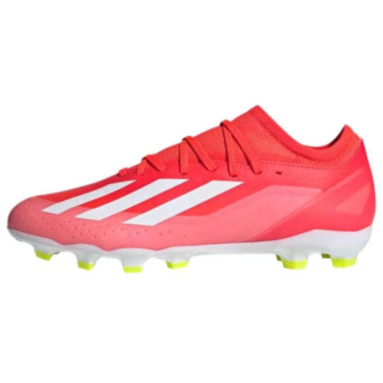 Adidas X CRAZYFAST LEAGUE Natural Grass Soccer Red White