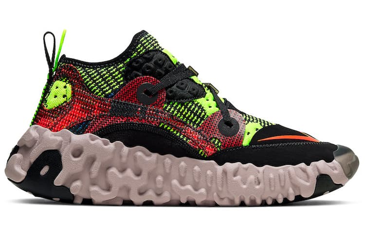 Nike Ispa Overreact Black Red Volt