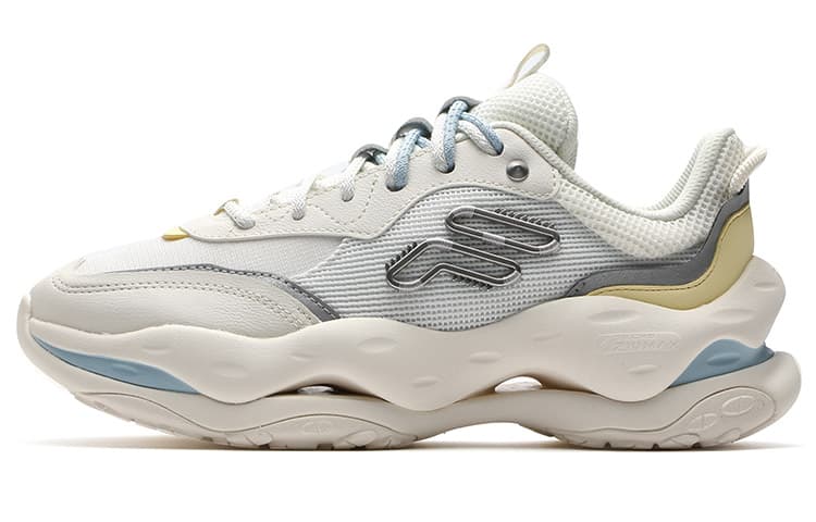 FILA FUSION Cheese Mesh, Textile, Synthetic Breathable Support Height Increasing