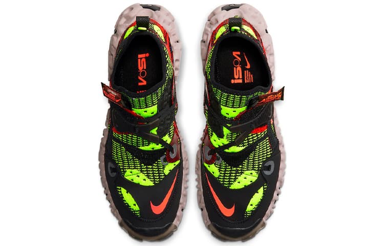 Nike Ispa Overreact Black Red Volt